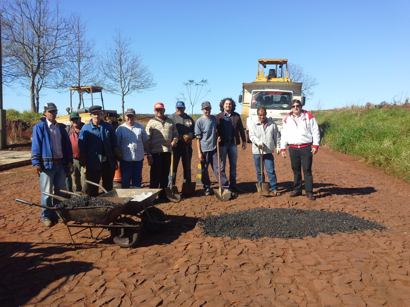 PREFEITO EM EXERCÍCIO VISTORIA OBRAS